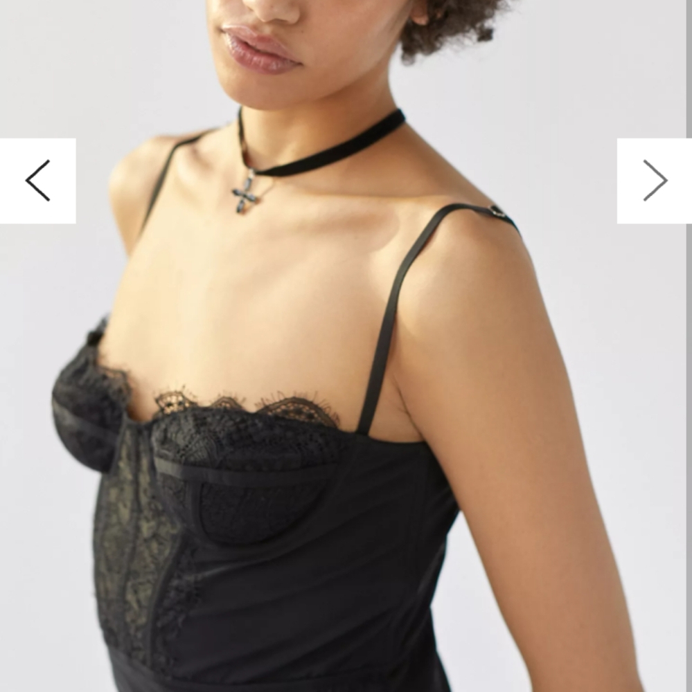 urban outfitters Brenna Bustier Mini Dress - Picture 3 of 14
